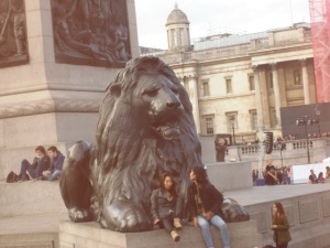 Trafalga Square Lion