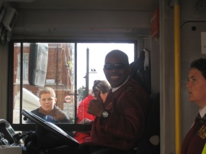 Our Fave tour bus driver, "Big Rastamon" lol