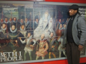 Nina spots Shakespeare in the Tube station and knows I am a student of his...